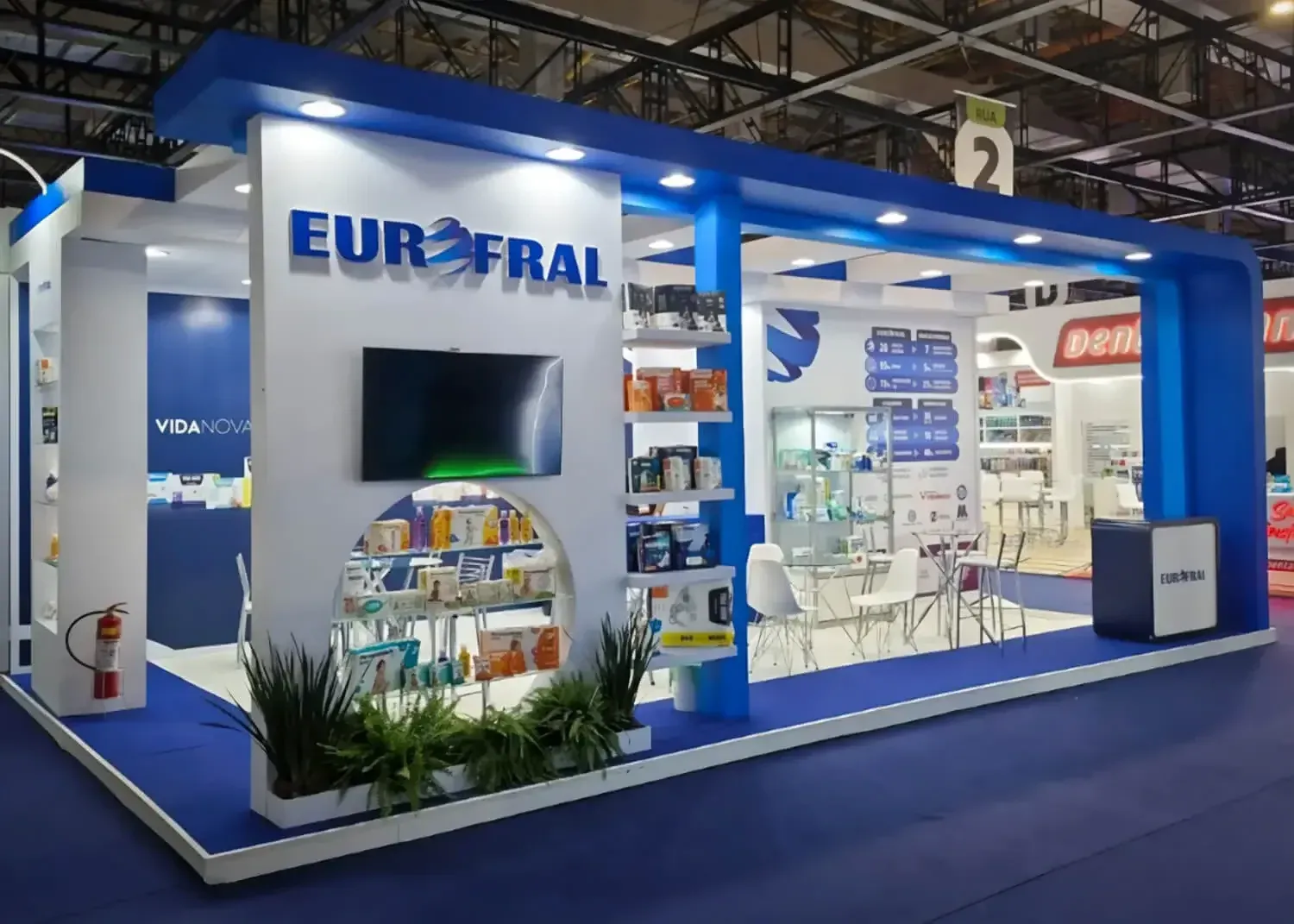 Projeto de estande em feira